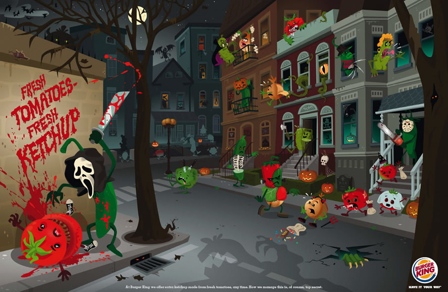 Burger King: Veg City, Halloween