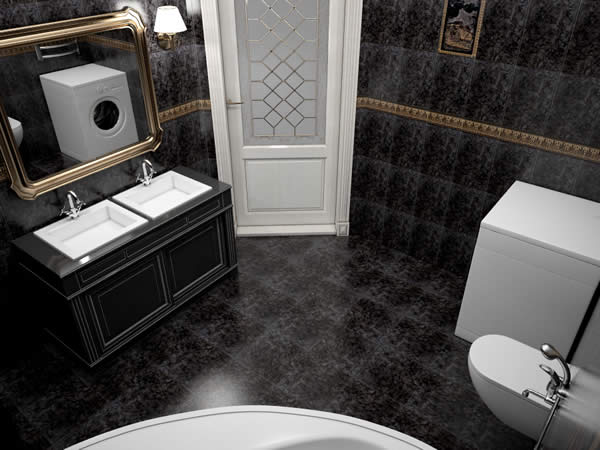 Bathroom Black 05