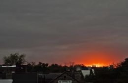 Sunset over the Chimneys