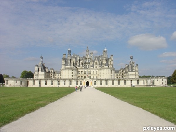 Creation of ChÃ¢teau de Chambord: Step 1