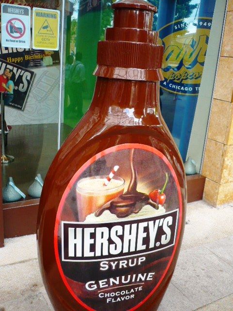 Creation of BIG-sized Hershey : Step 1