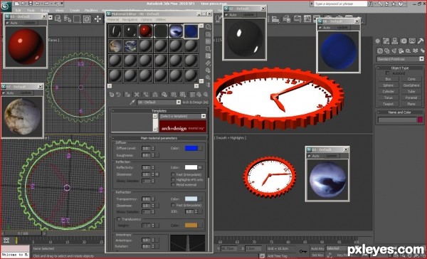 Creation of The Wheels of Time: Step 5