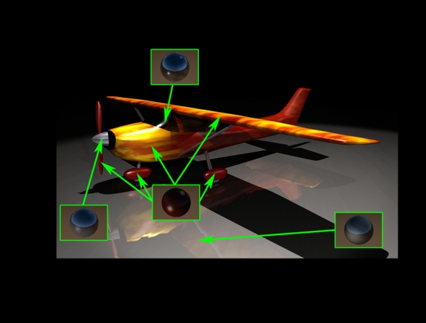 Creation of Flamed Skylane: Step 4