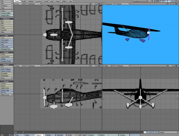 Creation of Flamed Skylane: Step 3