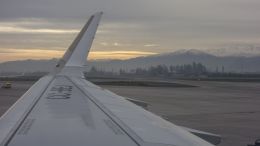 Andes from Santiago