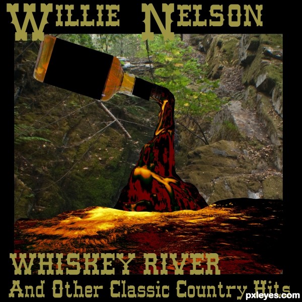 Creation of New Whiskey River Cover: Step 5