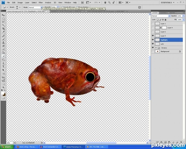 Creation of yum frog: Step 5