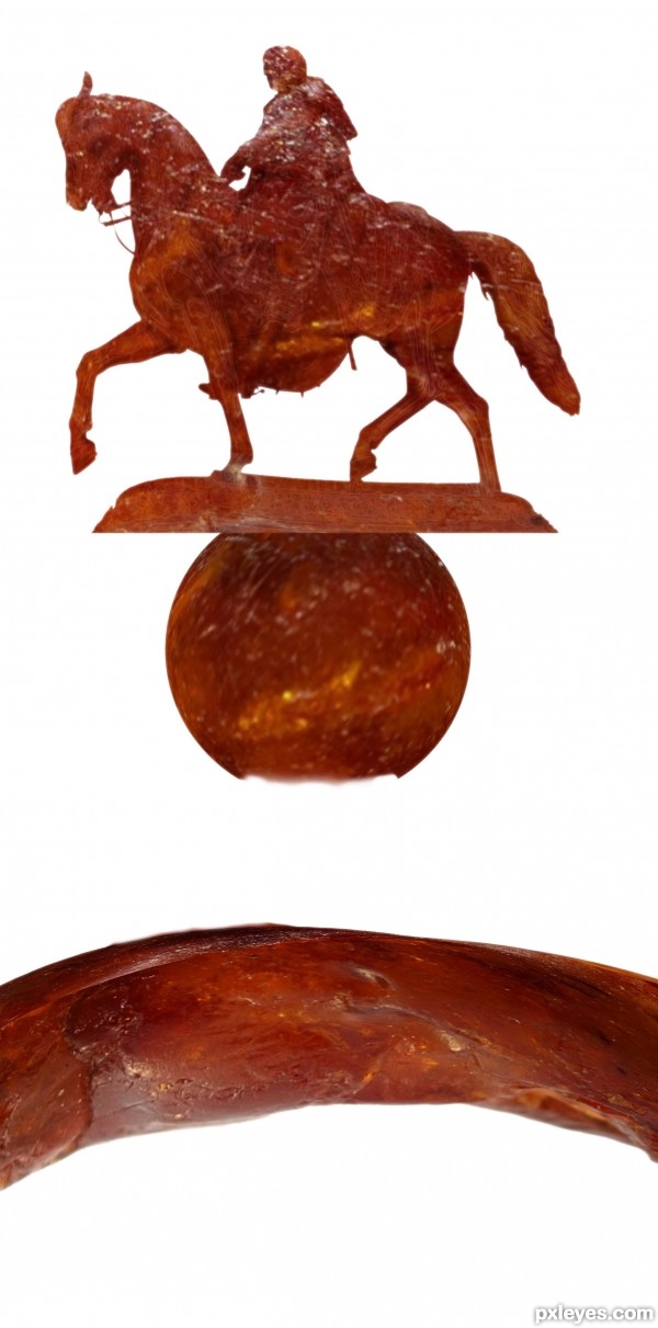 Creation of Amber Horse: Step 2