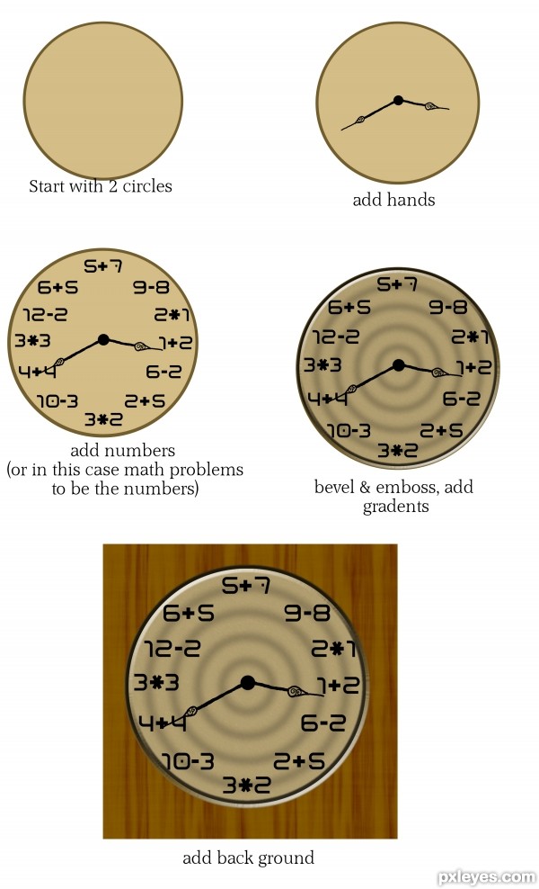 Creation of Clock: Step 1