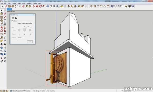 Creation of Ancient Clock Box: Step 2