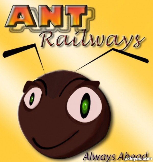 Creation of Ant Railways Welcome you !: Step 4