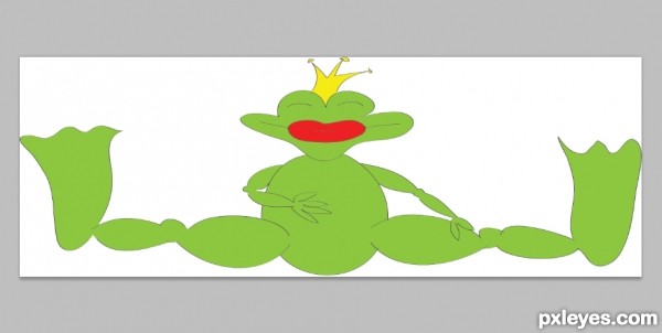 Creation of Kiss the Frog: Step 2