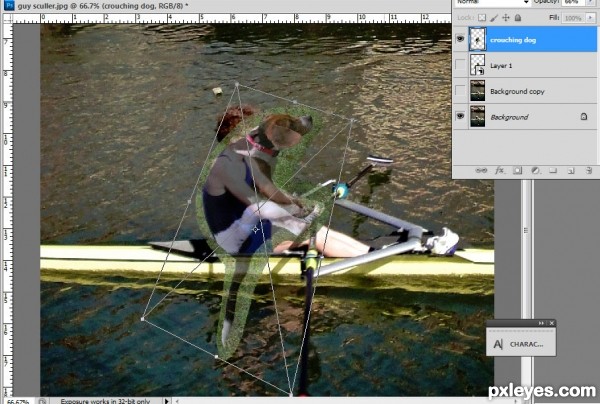 Creation of Rowing for Rawhides: Step 3