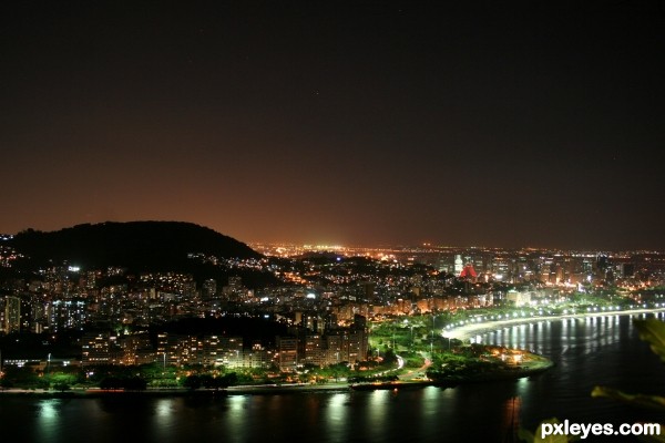 Rio de Janeiro Night Sky