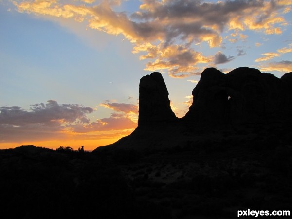 Sunset at Moab