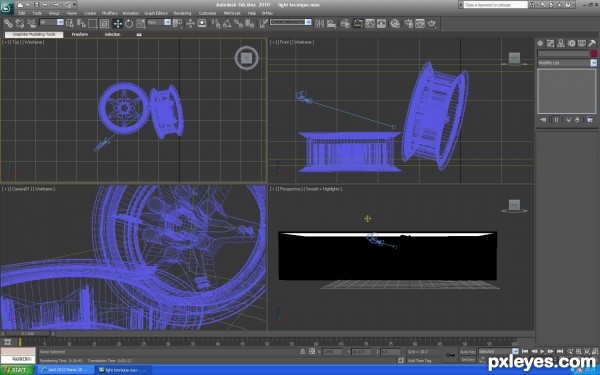 Creation of Rims: Step 1