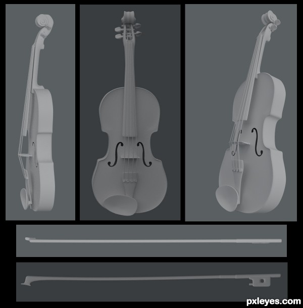 Creation of Violin: Step 5