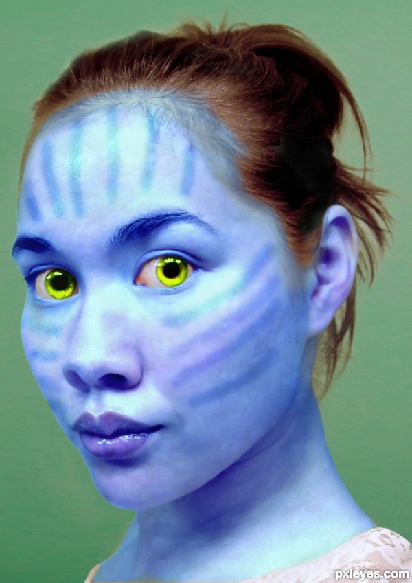 Creation of Avatar Asian: Step 3