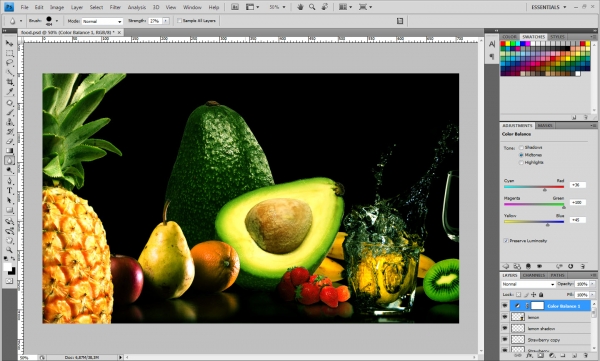 Creation of Fruits: Step 5