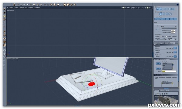 Creation of Best in 3D contest: Step 26