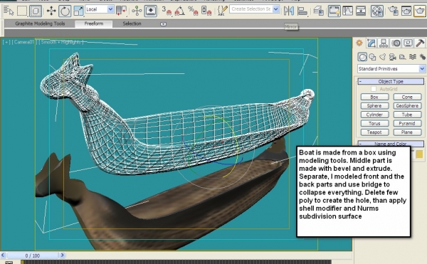 Creation of Sea wolves: Step 3