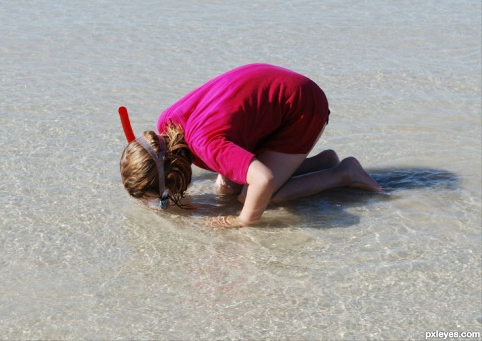 First time snorkeling 