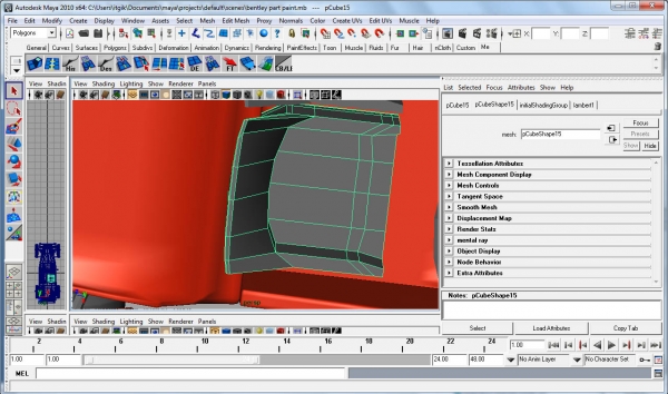 Creation of Bentley MK6 Special: Step 18