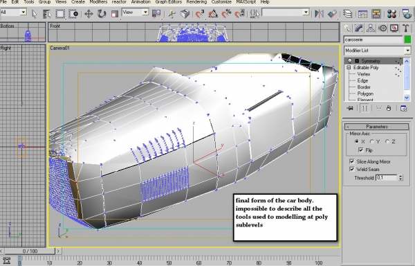 Creation of Bentley 4,5 Litre Blower: Step 8