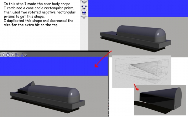 Creation of 1929 bentley racer: Step 2