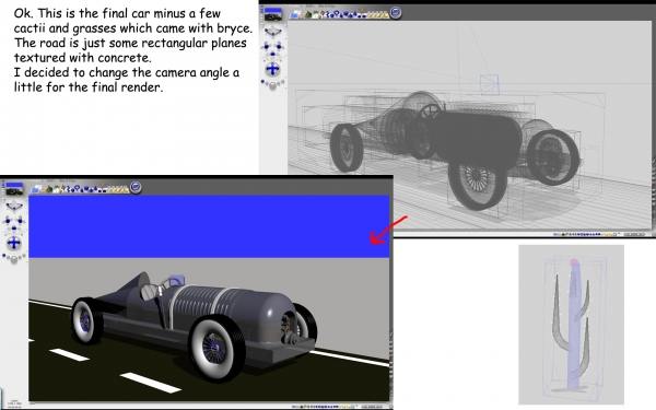 Creation of 1929 bentley racer: Step 8