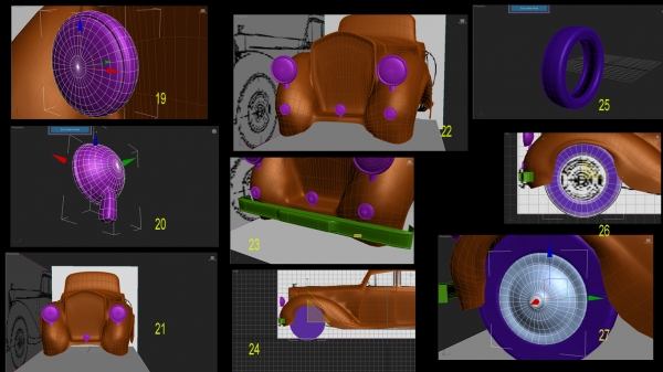 Creation of Bentley Mk.IV 1950: Step 3