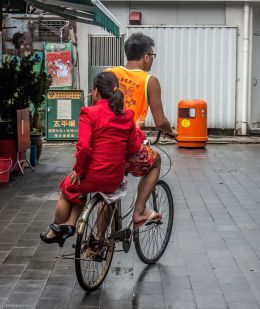 A bicycle made for two