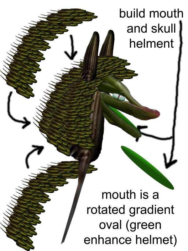 Creation of Anubis Smiles: Step 5