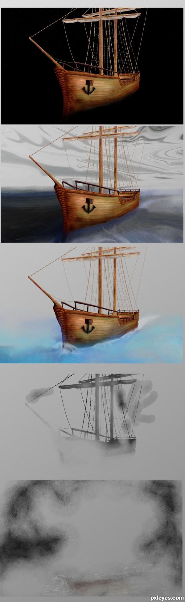 Creation of mystic barque: Step 5