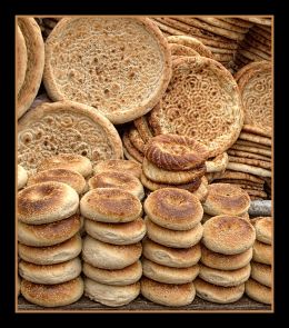 Uyghur Bread Cart