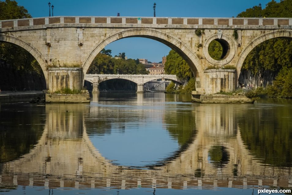 On the Tiber river