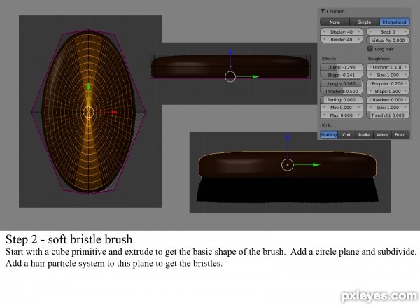 Creation of Grooming kit: Step 2