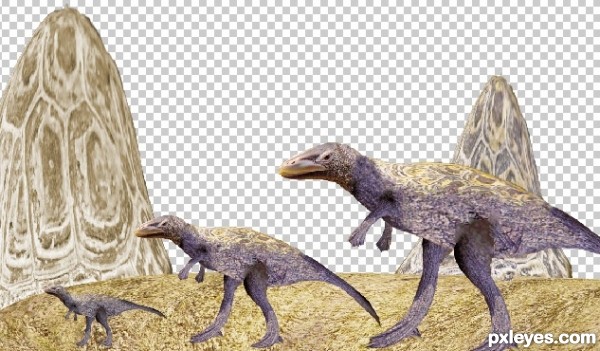 Creation of Dinosaur: Step 10