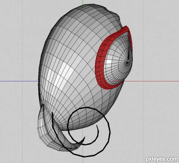 Creation of Martian Butterfly: Step 5