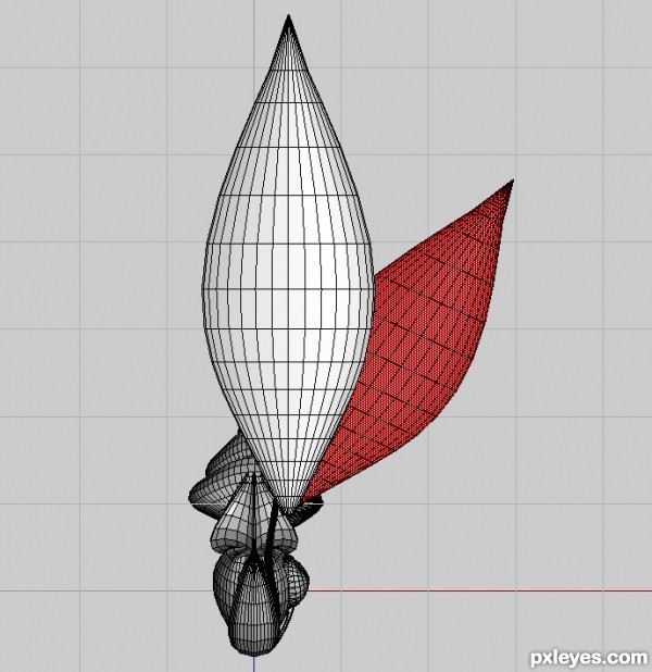 Creation of Martian Butterfly: Step 13