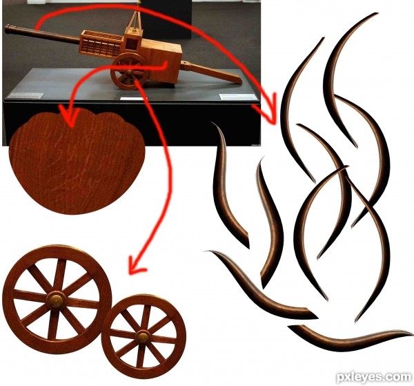 Creation of Wooden Carriage: Step 1