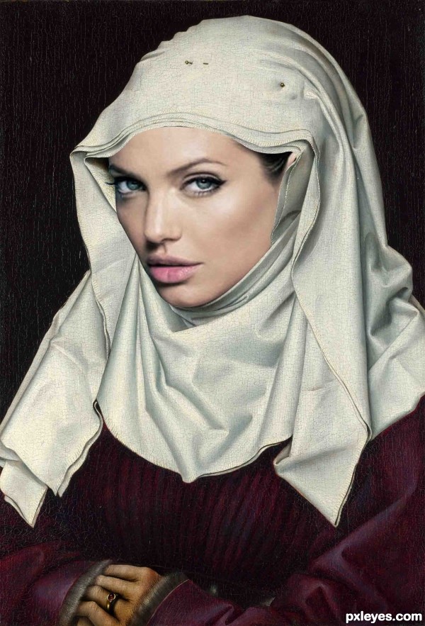 Creation of Angelina Jolie: Step 2