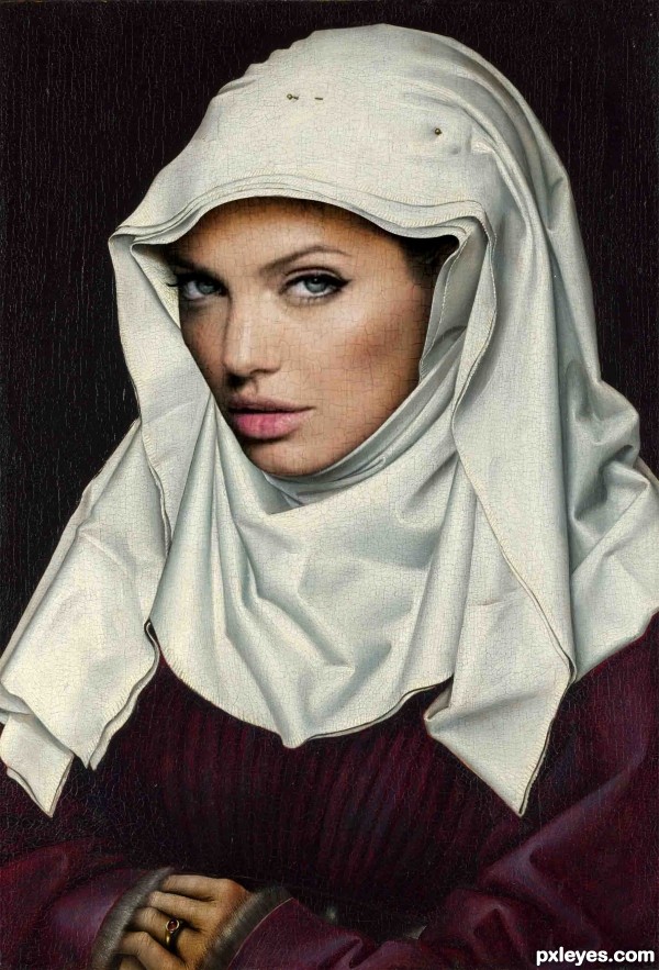 Creation of Angelina Jolie: Step 5