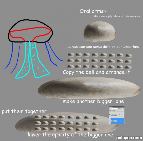 Creation of Megajellydon: Step 4