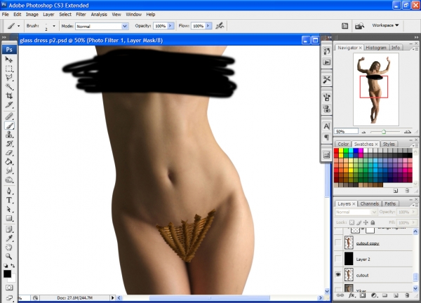 Creation of Exotic Dancer: Step 5