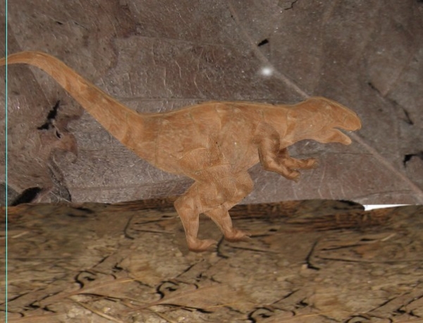 Creation of Chesnut Dino: Step 3