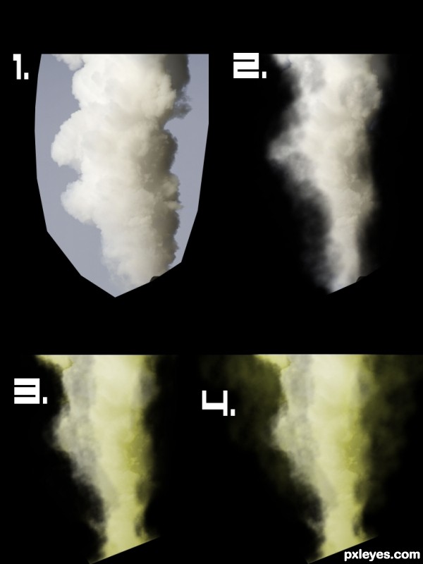 Creation of Smoking Bottle: Step 8