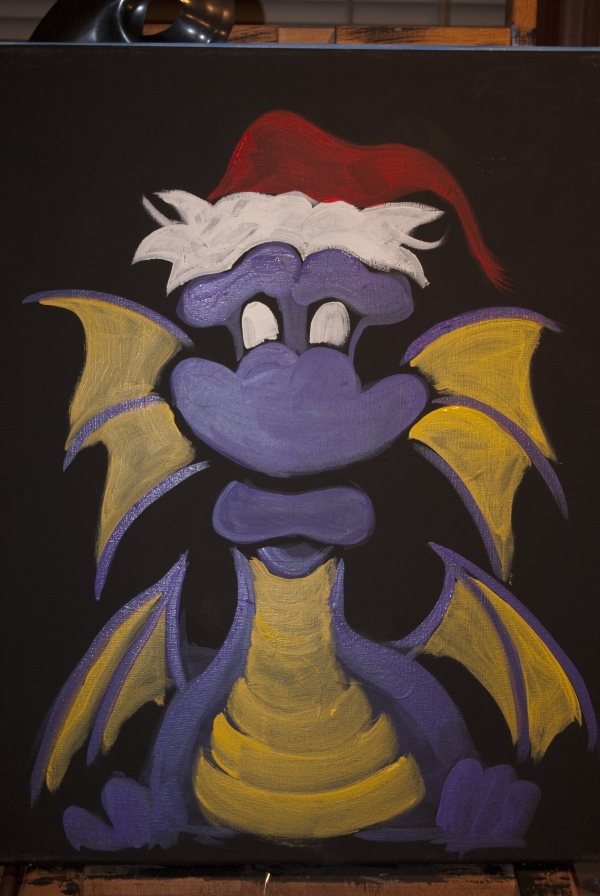 Creation of Grizelda the Christmas Dragon: Step 1