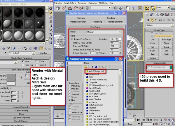 Creation of Chrome dream: Step 11