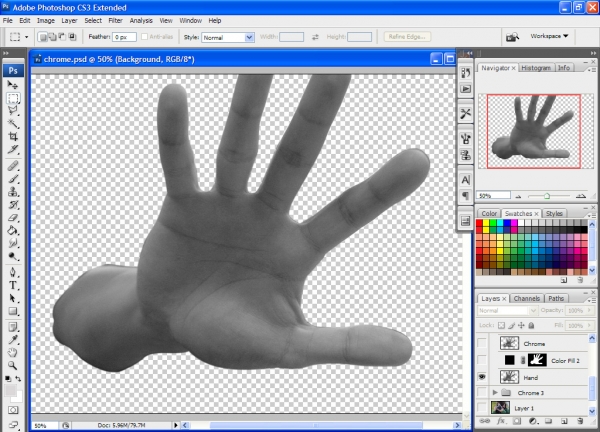 Creation of No Pictures Please!!!: Step 2